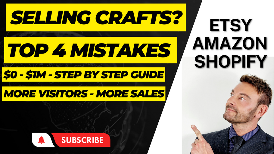 4 big mistakes to avoid when selling crafts online - Etsy selling Guide