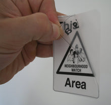 Custom Print on Clear Adhesive Film - Print your own clear signs or artwork A4 - Inkjet - Laser